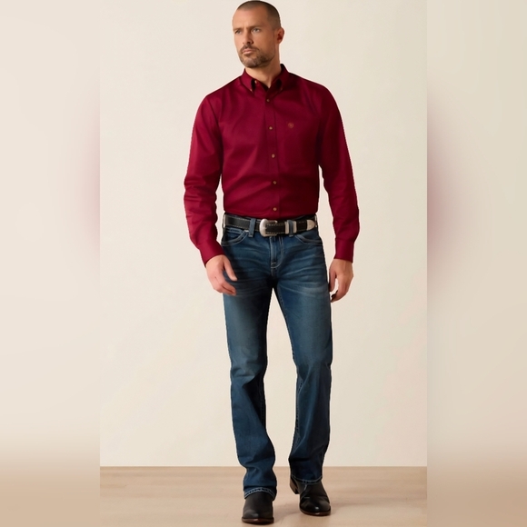 M7 Rocker Stretch Coltrane Stackable Straight Leg Jean - Picture 1 of 13